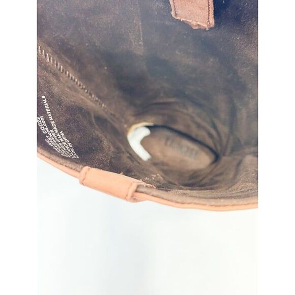 Born Shaunie NWB Sz 8.5 Wide Calf Brown Cognac Leather Knee High Boots - Picture 5 of 12